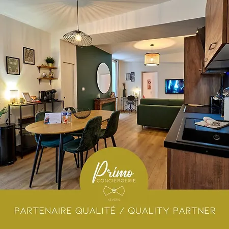 Le Oliva Chez Les M By Primo Conciergerie Apartment Nevers Exterior photo